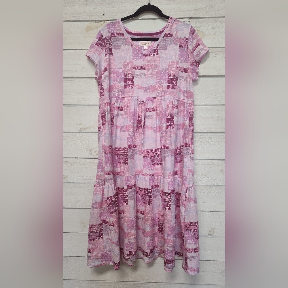 Stan Herman Pink Patterned Women's Dress